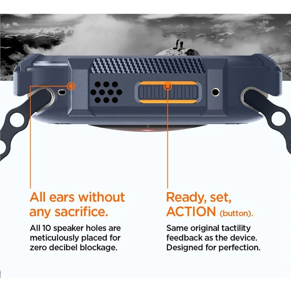 Spigen Rugged Armor kryt Apple Watch Ultra 3/2/1 (49mm) modrý - Pouzdra - Obrázek T5A1000P01