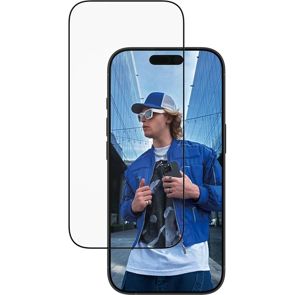 PanzerGlass® Ultra-Wide Fit sklo Apple iPhone 17/16 Pro s instalačním rámečkem - Ochranné folie a skla - Obrázek T5KH000K01