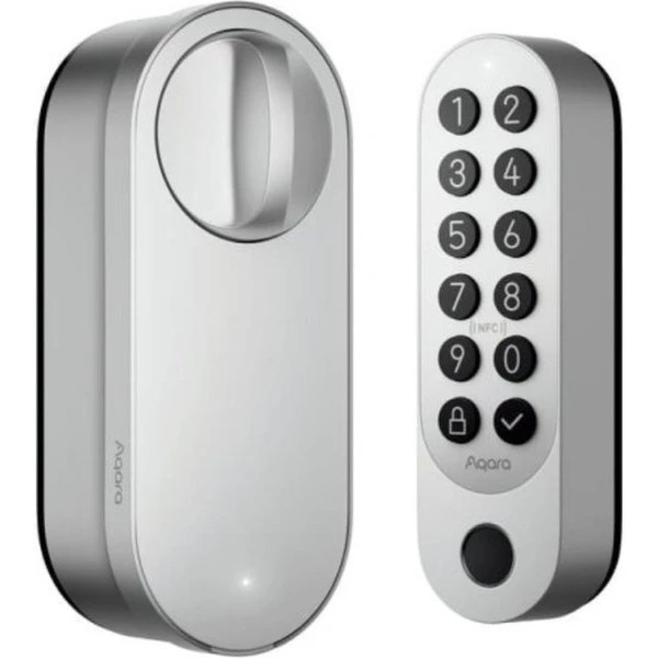 AQARA Smart Lock U200 chytrý zámek stříbrný - Chytré zámky - Obrázek T5P5000K01