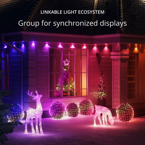 Twinkly Strings Multi-Color chytré žárovky na stromeček 750 ks - Svítidla - Obrázek T5P9000J01