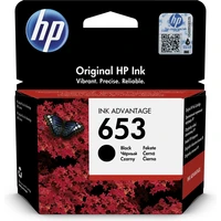 HP 3YM75AE č. 653 Černá originální - Cartridge