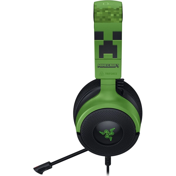 Razer Kraken V4 X Minecraft Ed. herní sluchátka černá - Sluchátka - Obrázek T5QD000J01