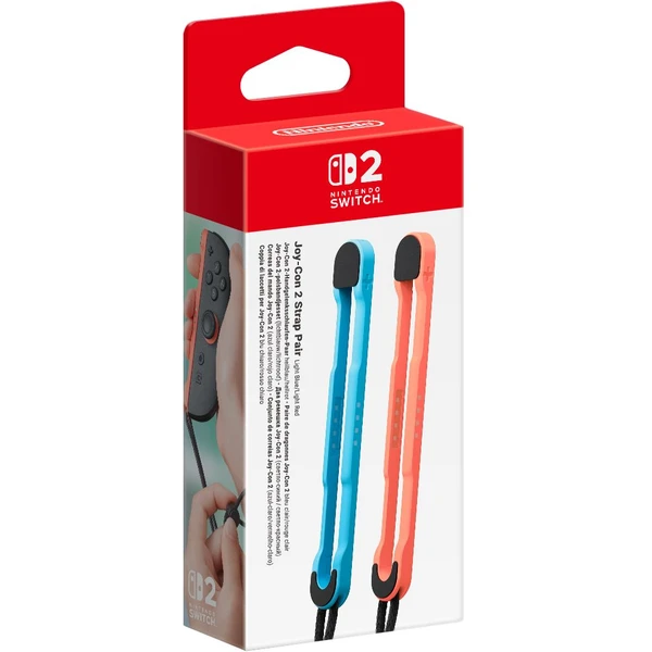 Nintendo Joy-Con 2 Strap modrá/červená - Konzolové příslušenství - Obrázek T5QD000P01