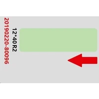 Niimbot štítky RP 12x40mm 160ks pro D11 a D110 zelené - Pásky pro štítkovače