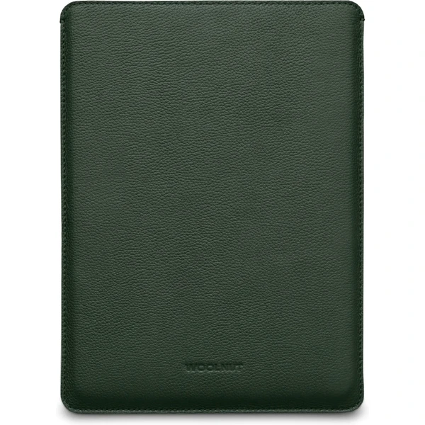 Woolnut kožené Sleeve pouzdro pro 14" MacBook Pro tmavě zelené - Pouzdra - Obrázek T5SR100501