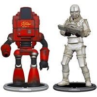 Set dvou figurek Syndicate Collectibles Fallout - Nukatron & Synth 7 cm (Set B) - Figurky