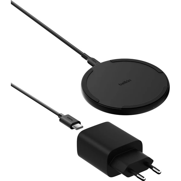 Belkin BOOST CHARGE™ Qi 15W Bezdrátová nabíjecí podložka, černá Černá