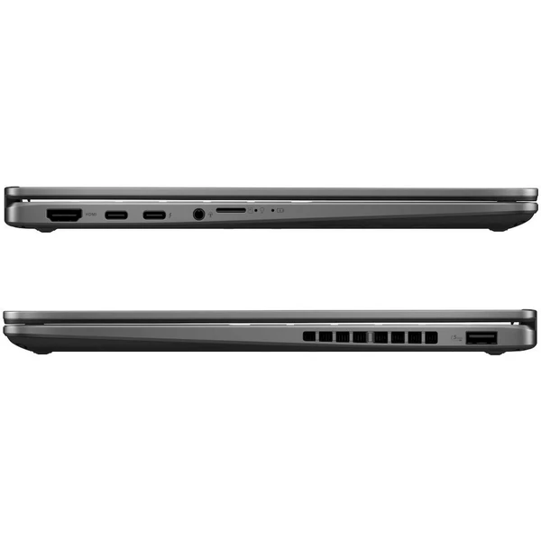 ASUS Vivobook 14 Flip (TP3407SA-OLED021W) šedý - Notebooky - Obrázek T68C000J01