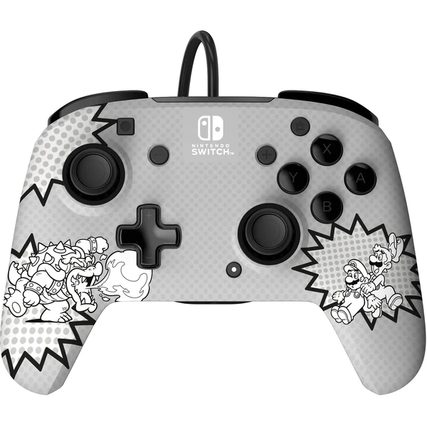 PDP drátový ovladač Rematch Comic Mario (Switch) - Herní ovladače - Obrázek T6B6000O01