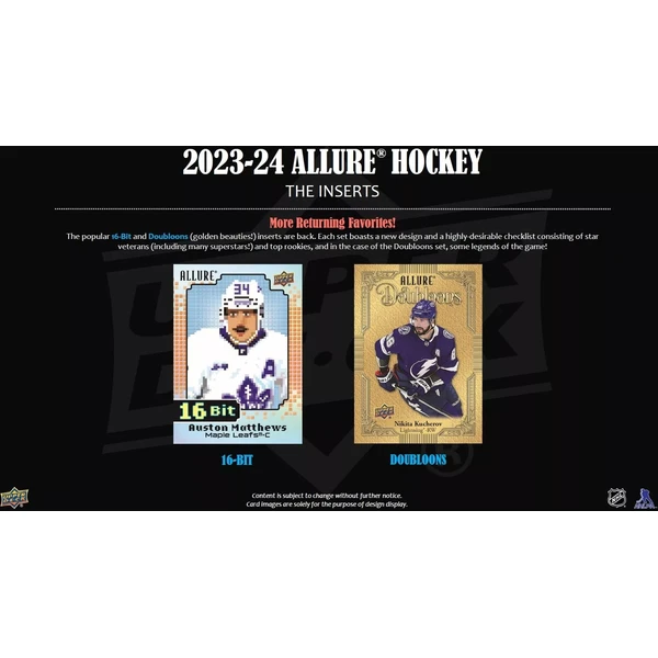 Hokejové karty 2023-24 Upper Deck Allure Hockey Hobby Box - Hokejové karty - Obrázek T6C6000P01