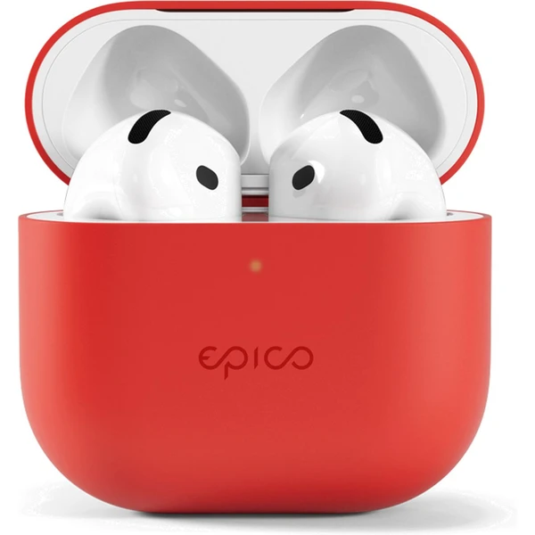 Epico silikonový kryt pro Airpods 4 červený - Pouzdra - Obrázek T6C9000K01