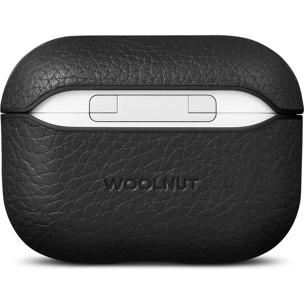 Woolnut Leather kožené pouzdro pro AirPods Pro 2. generace černé - Pouzdra - Obrázek T6KR100501