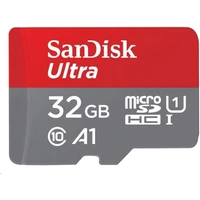 SanDisk Ultra MicroSDHC A1 Class 10 UHS-I Android paměťová karta 32GB + adaptér (SDSQUA4-032G-GN6TA) - Paměťové karty