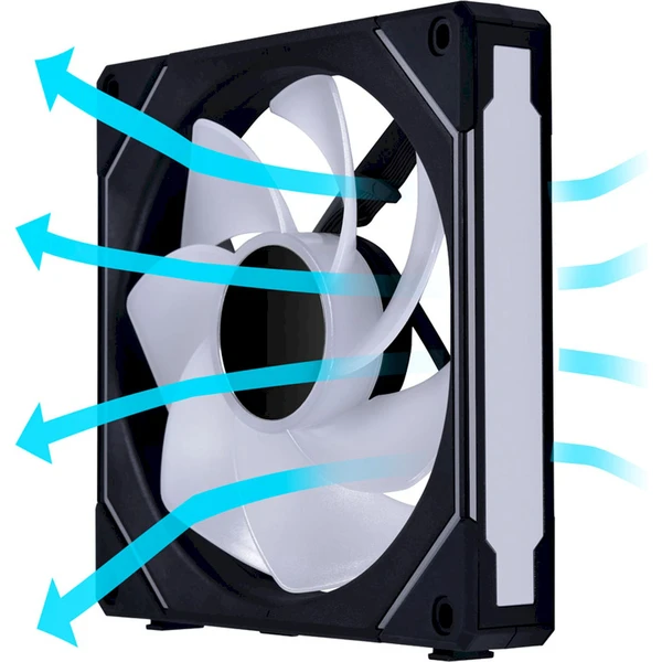 Lian Li UNI SL-INF 140 ARGB Reverse Blade PWM 140mm černý - Ventilátory pro PC - Obrázek T6SC000J01