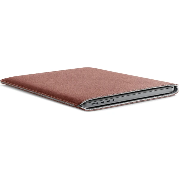 Woolnut kožené Sleeve pouzdro pro 16" MacBook Pro hnědé - Pouzdra - Obrázek T6SR100501