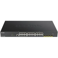 D-Link 24-port Gigabit PoE Smart Managed switch - Switche