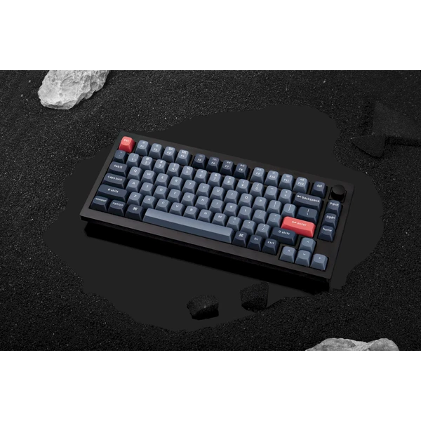 Keychron V1 Max herní klávesnice (US) (Gateron Jupiter Banana switch) černá - Klávesnice - Obrázek T78F000J01