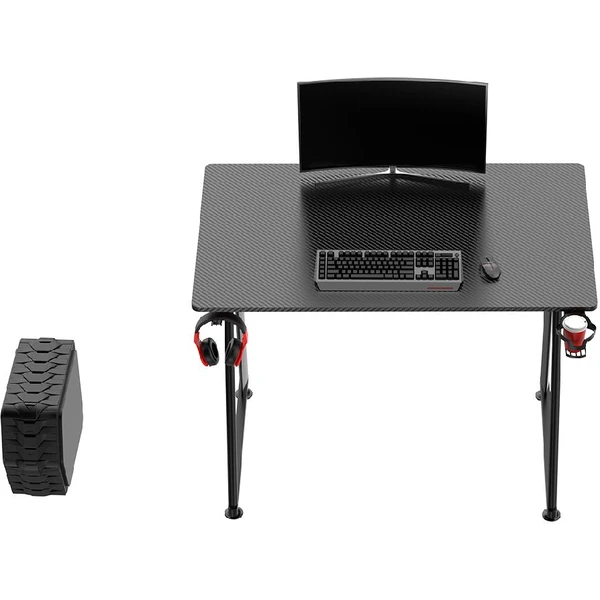 ULTRADESK ENTER V2 kompaktní herní stůl 100x60 cm černý - Stoly - Obrázek T7QXF00101