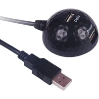 PremiumCord USB-A/USB-A stolní držák USB zařízení 1,8m černý - Kabely a redukce