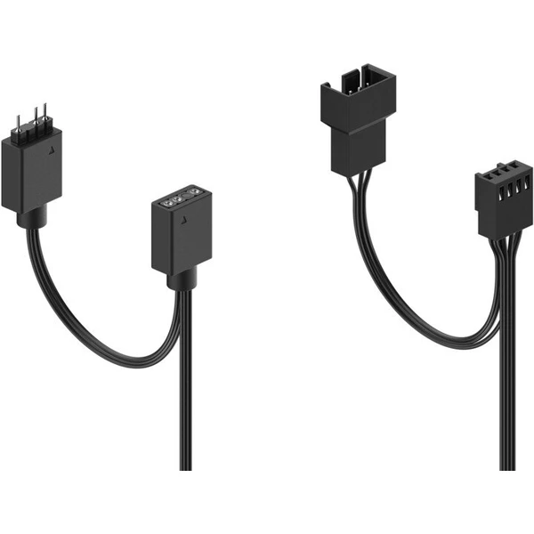 Fractal Design Aspect 14 RGB PWM Black Frame 3-pack - Ventilátory pro PC - Obrázek T7UG300401
