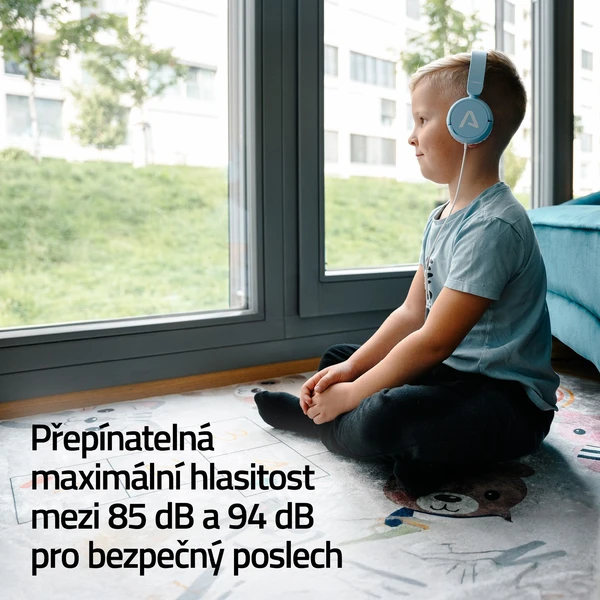 LAMAX SoundKid1 dětská sluchátka růžová - Sluchátka - Obrázek T7VL000K01