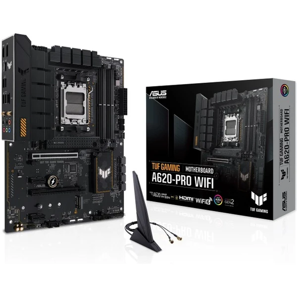 ASUS MB Sc AM5 PRO A620M-DASH-CSM, AMD A620, 2xDDR5, 1xHDMI, 1xVGA, mATX - Základní desky - Obrázek T7X8000O01