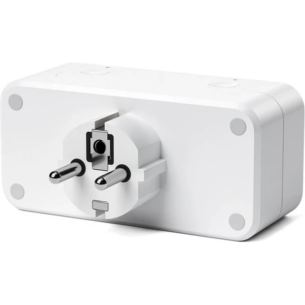 Satechi Apple Homekit chytrá zásuvka se dvěma vstupy bílá - Chytré zásuvky - Obrázek T813200301