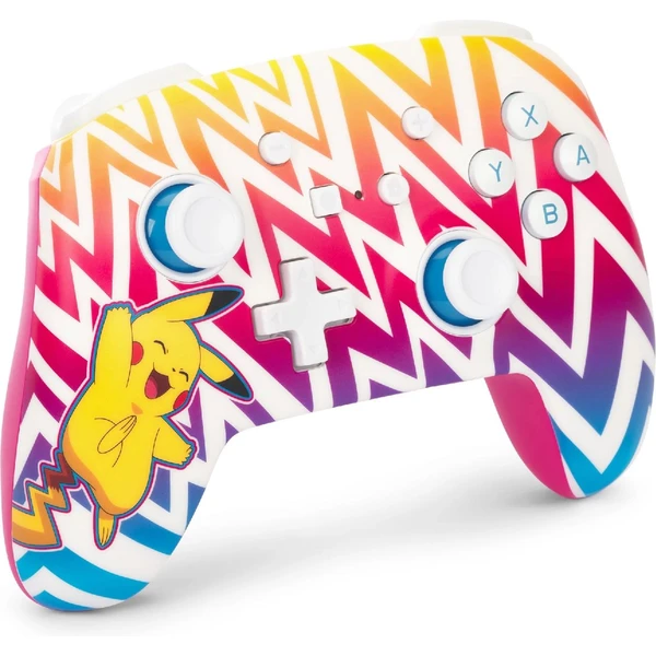 PowerA Enhanced bezdrátový herní ovladač pro Nintendo Switch (OLED, Switch, Lite) Pikachu Vibrant - Herní ovladače - Obrázek T8J5000P01
