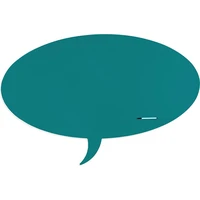 Rocada Skin Shape Talk 6440-5021 magnetická tabule vodní modrá RAL 5021 - Magnetické tabule