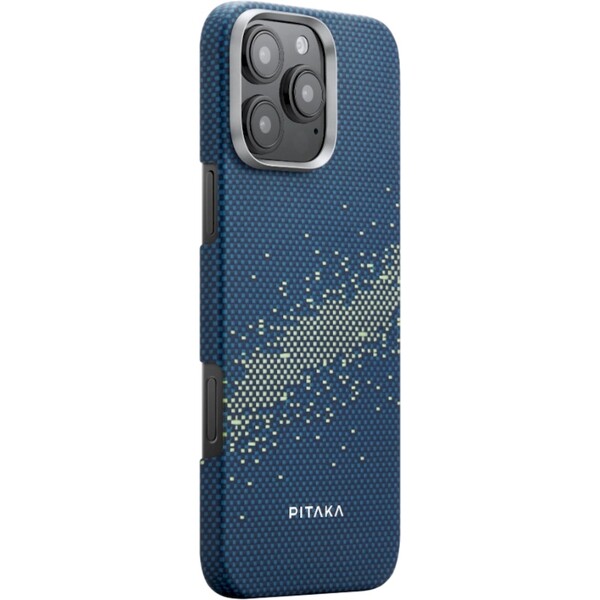 Pitaka Tactile Woven Case kryt iPhone 16 Pro Galaxy StarPeak Milky Way