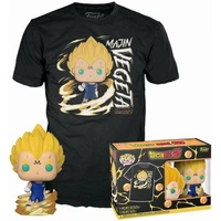 Funko POP! & Tee: Dragon Ball Z - Majin Vegeta (GITD) XL - Dárkové sety