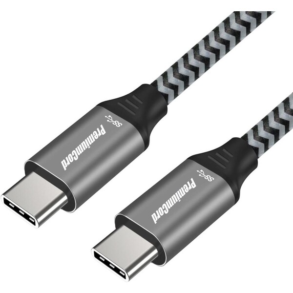 PremiumCord ku31ct05 Černá/šedá