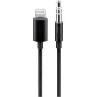 PremiumCord Lightning/3,5mm redukce 1m černá - Kabely a redukce