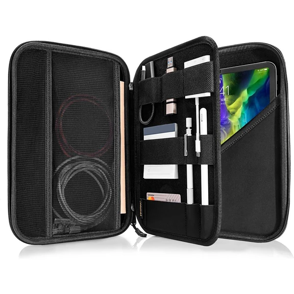 tomtoc Smart Briefcase 10,9'' iPad Air / 11'' iPad Pro šedá - Brašny - Obrázek TA54100501