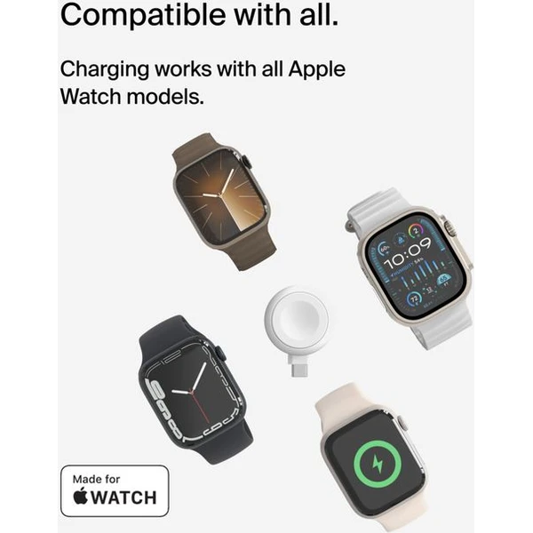 Belkin BOOST CHARGE Apple Watch MFi dongle nabíječka bílá - Nabíječky - Obrázek TA8B000P01