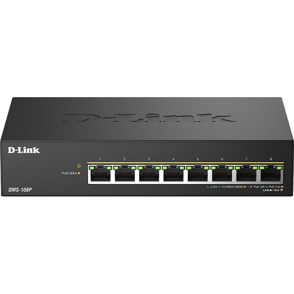 D-Link DMS-108P Černá