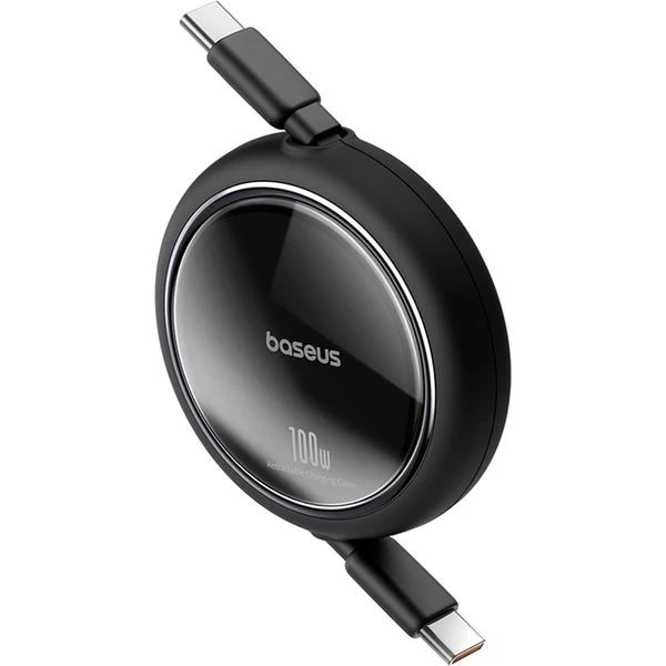 Baseus Free2Draw mini USB-C/USB-C napájecí kabel 100W 1m černý - Kabely a redukce - Obrázek TAGE000L01