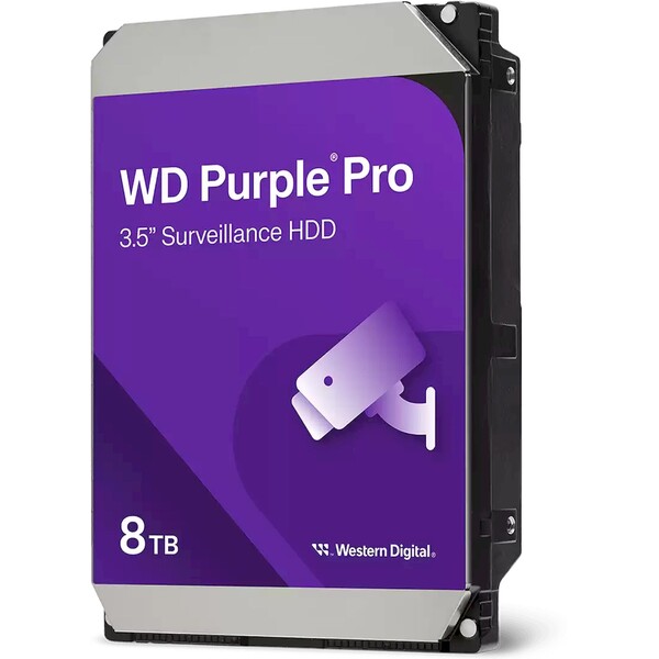 WD Purple Pro (WD8002PURP) HDD 3,5" 8TB