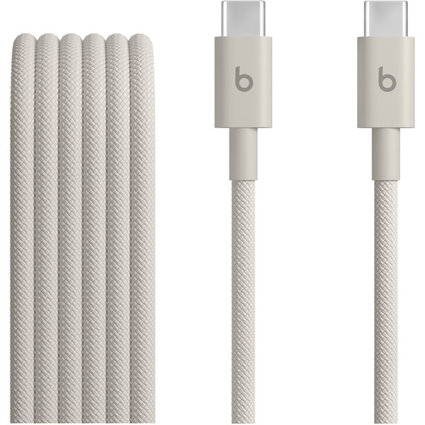 Apple Beats USB-C/USB-C Woven kabel 1,5m kamínkově šedý
