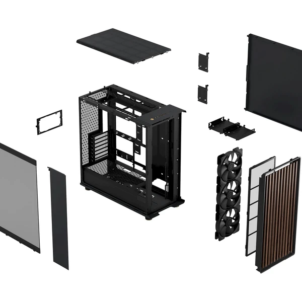 Fractal Design North XL (RC) černá - Počítačové skříně - Obrázek TB1F000K01