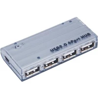 PremiumCord USB HUB 4-portový V2.0 bez napájení mini - USB huby