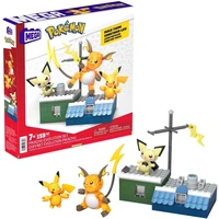 Pokémon MEGA Construction Set Pikachu Evolution Set - Figurky