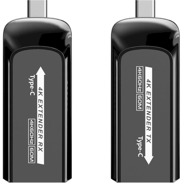 PremiumCord USB-C na USB-C extender přes Cat6/6A/7 rozlišení 4K@60Hz na 60m - Ostatní - Obrázek TBPF000K01