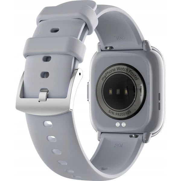myPhone Watch Pastel chytré hodinky šedé - Chytré hodinky - Obrázek TBXD000N01