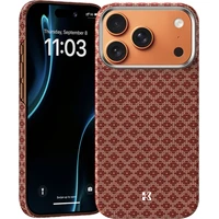 Benks ArmorGrid ArmorAir Kevlar MagSafe kryt iPhone 17 Pro Terra Orange - Pouzdra