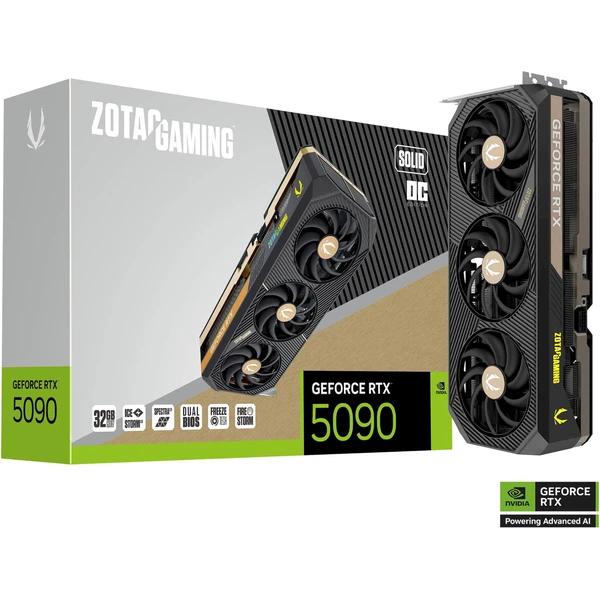 ZOTAC NVIDIA GeForce RTX 5090 SOLID OC - Grafické karty - Obrázek TCLI000K01