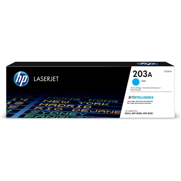 Toner HP CF541A, azurová