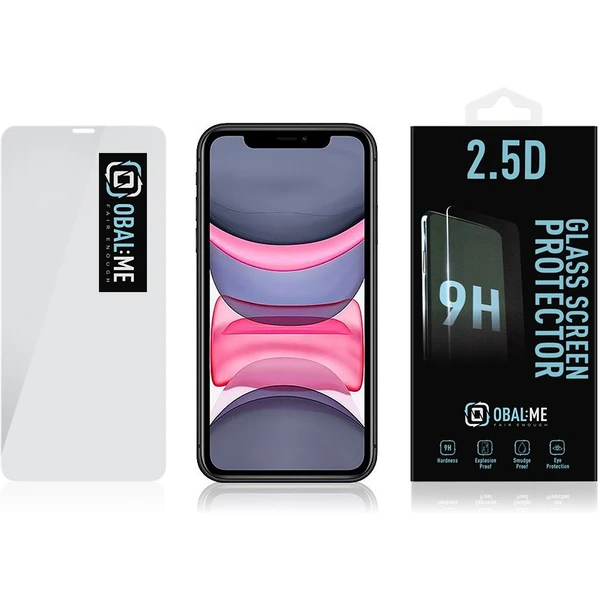 Obal:Me 2.5D tvrzené sklo Apple iPhone 11 Pro Max/XS Max čiré - Ochranné folie a skla - Obrázek TDK6000701