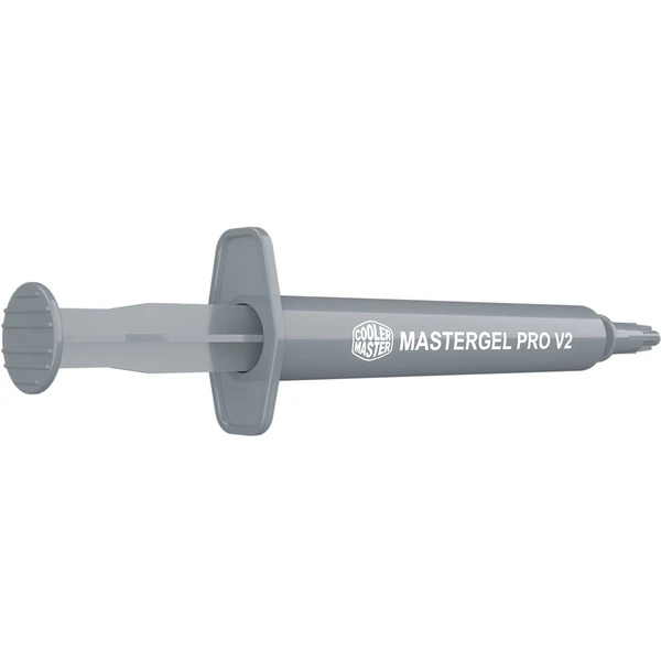 Cooler Master termální pasta Master Gel Pro V2, tep. vodivost 8 W.m, 1.5ml, 4g, šedá - Teplovodivé pasty a pásky - Obrázek TDR2000N01