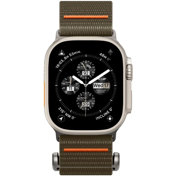 Spigen DuraPro Flex Ultra řemínek Apple Watch 49/46/45/44/42mm zelený - Řemínky - Obrázek TEC5000L01
